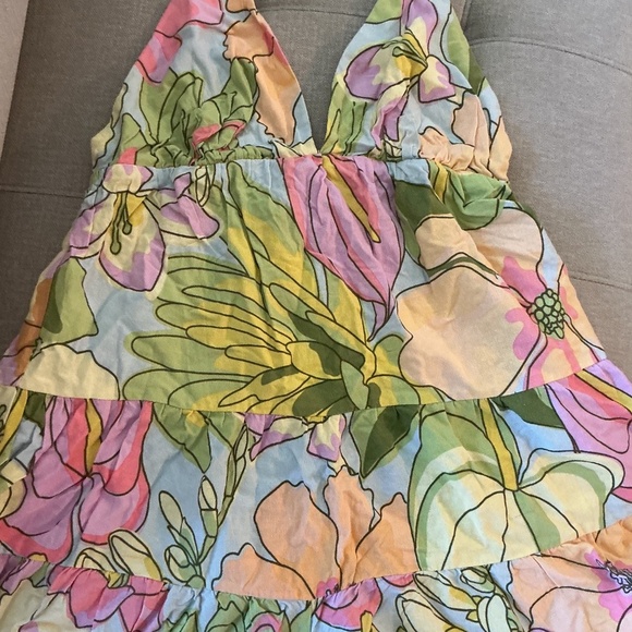 🌸 Farm Floral Romper – Size L (G) 🌸 - Picture 6 of 8